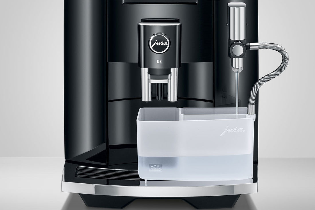 Jura - E8 Automatic Coffee Machine Piano Black - 15648