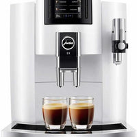Jura - E8 Automatic Coffee Machine Piano White - 15683