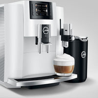 Jura - E8 Automatic Coffee Machine Piano White - 15683