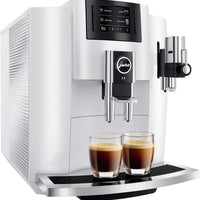 Jura - E8 Automatic Coffee Machine Piano White - 15683 - DISCONTINUED