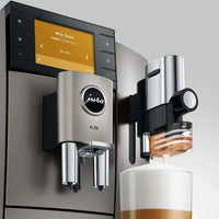 Jura - E8 NAD Automatic Coffee Machine Midnight Silver - 15722