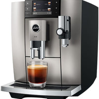 Jura - E8 NAD Automatic Coffee Machine Midnight Silver - 15722