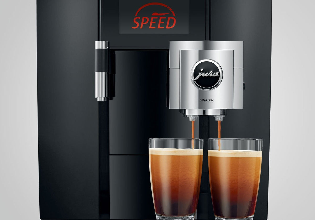 Jura - GIGA X8 Professional G2 Aluminum Black Automatic Coffee Machine - 15392