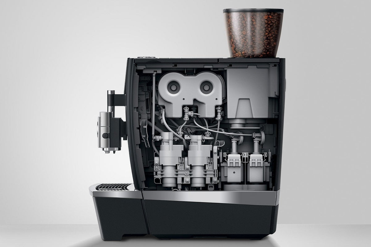 Jura - GIGA X8 Professional G2 Aluminum Black Automatic Coffee Machine - 15392