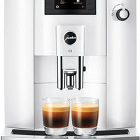 Jura - Impressa E6 Automatic Coffee Machine Piano White - 15559 - DISCONTINUED