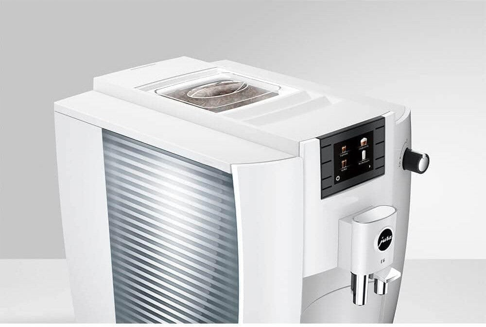 Jura - Impressa E6 Automatic Coffee Machine Piano White - 15559 - DISCONTINUED