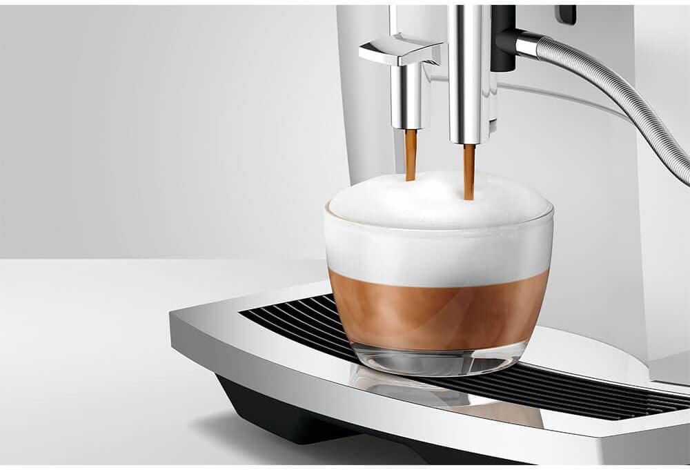 Jura - Impressa E6 Automatic Coffee Machine Piano White - 15559 - DISCONTINUED