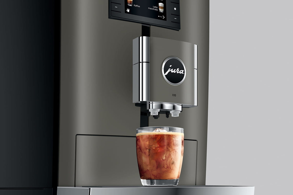 Jura - Impressa GIGA X8c Professional G2 Automatic Coffee Machine Aluminum Black - 15692