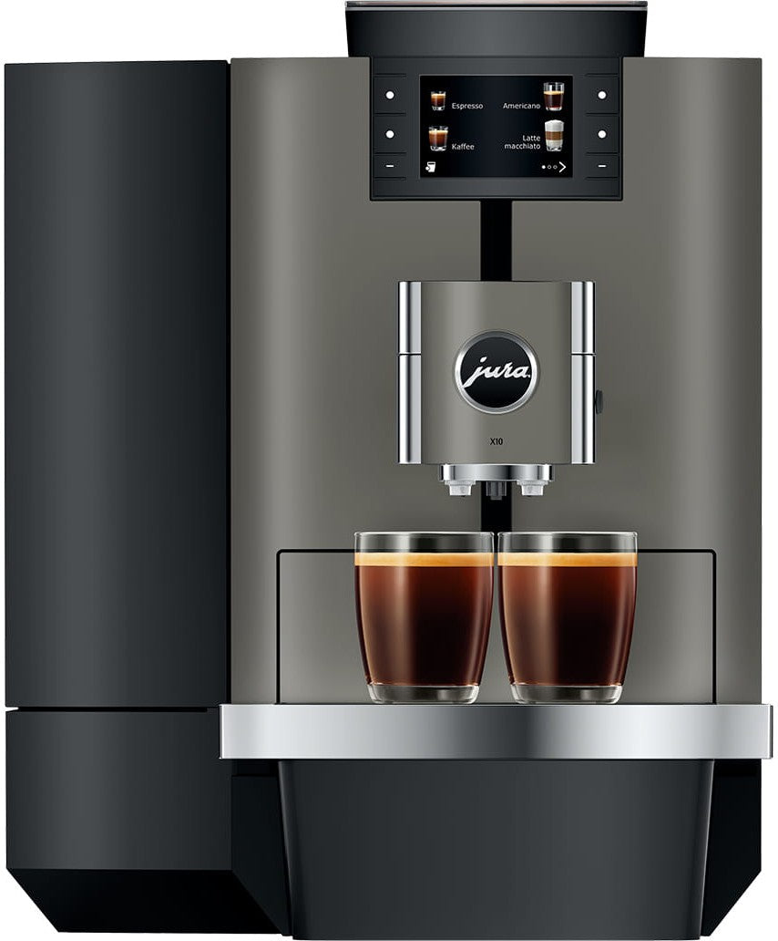 Jura - Impressa GIGA X8c Professional G2 Automatic Coffee Machine Aluminum Black - 15692