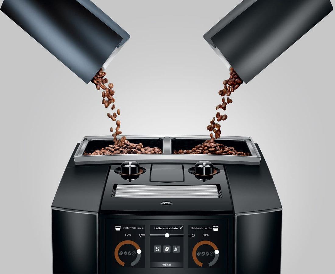 Jura - Impressa J8 Twin Automatic Coffee Machine Diamond Black - 15658 - DISCONTINUED