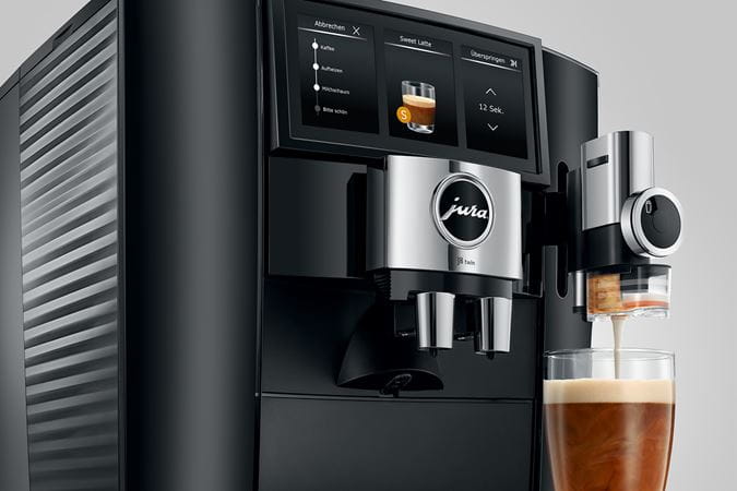 Jura - Impressa J8 Twin Automatic Coffee Machine Diamond Black - 15658 - DISCONTINUED