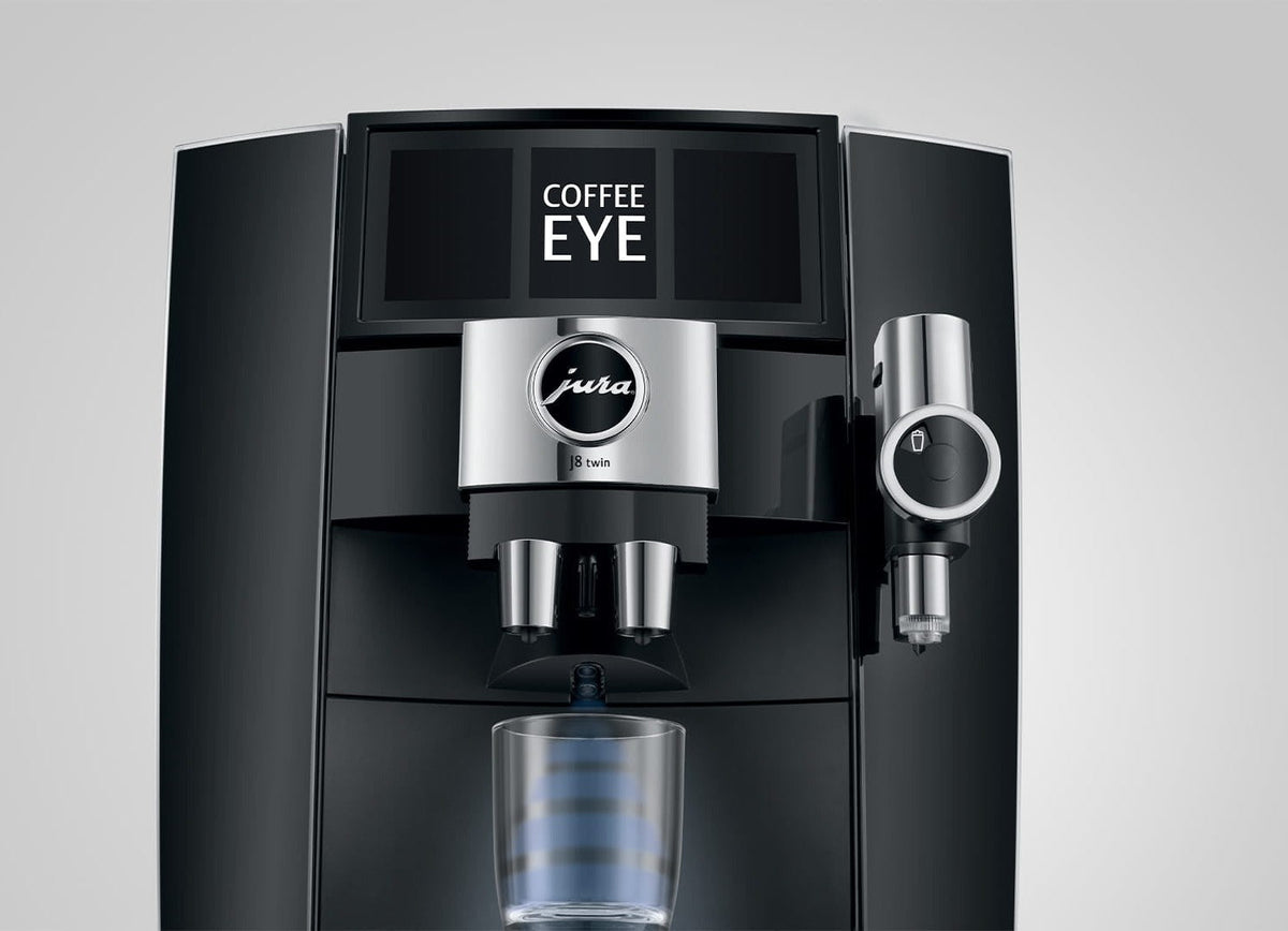 Jura - Impressa J8 Twin Automatic Coffee Machine Diamond Black - 15658 - DISCONTINUED