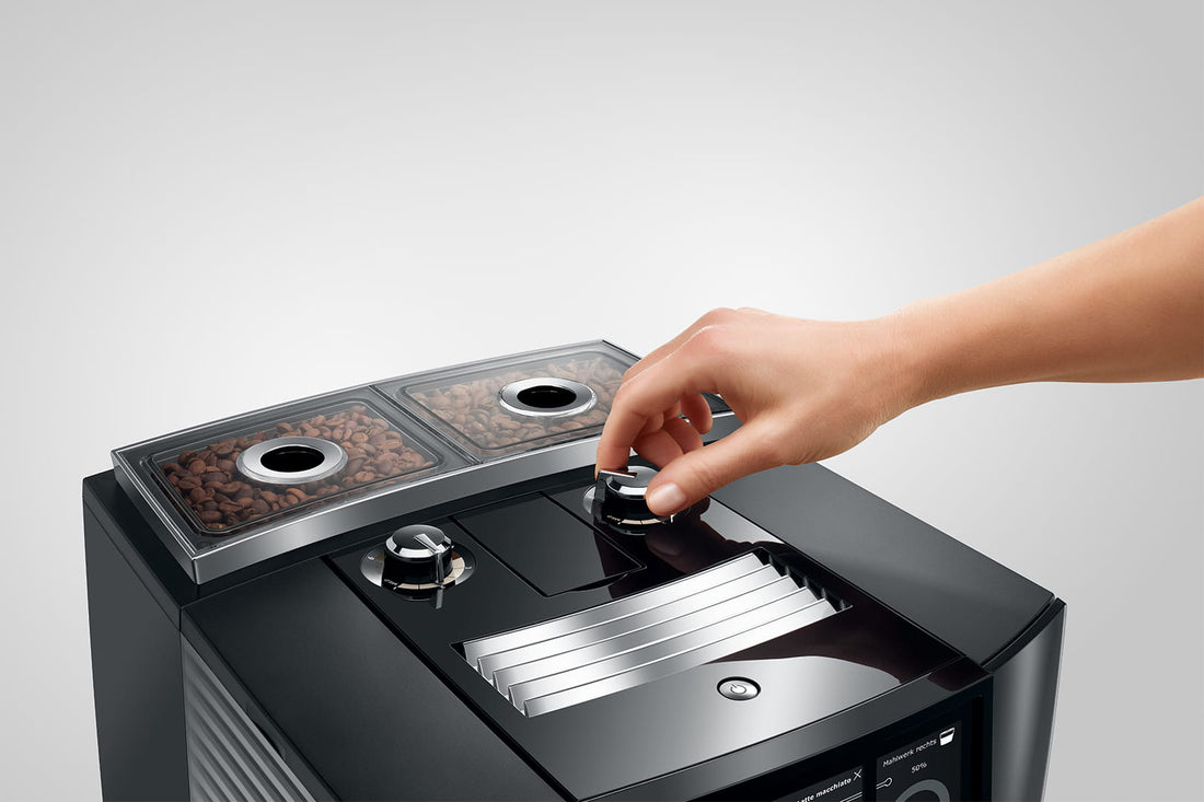 Jura - Impressa J8 Twin Automatic Coffee Machine Diamond Black - 15658 - DISCONTINUED