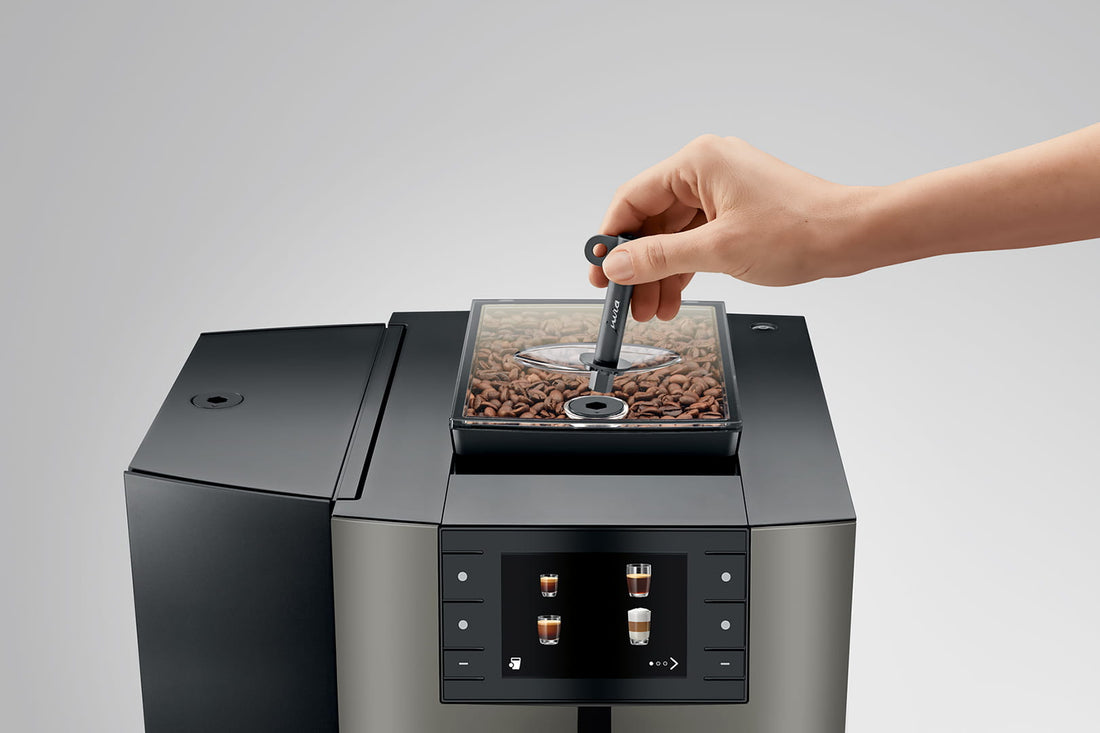 Jura - Impressa X10 Professional Twin Automatic Coffee Machine Dark Inox - 15783