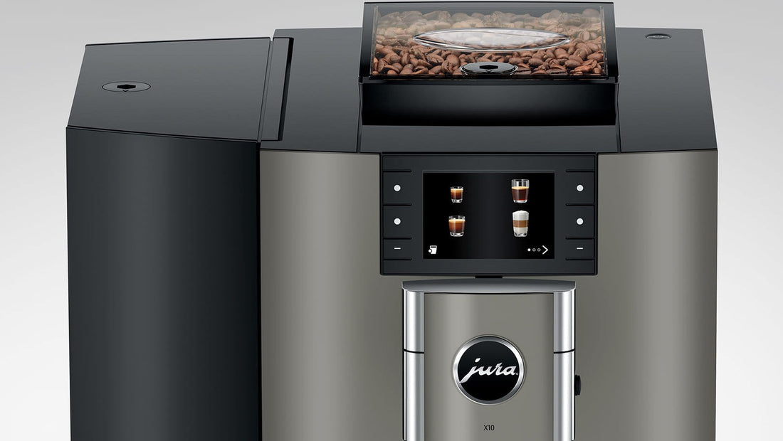 Jura - Impressa X10 Professional Twin Automatic Coffee Machine Dark Inox - 15783