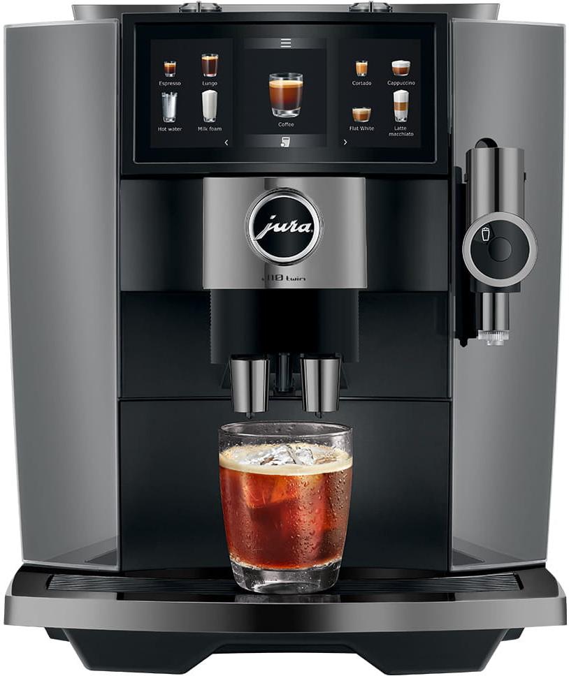 Jura - J10 Twin NAA Automatic Coffee Machine Diamond Onyx - 15724