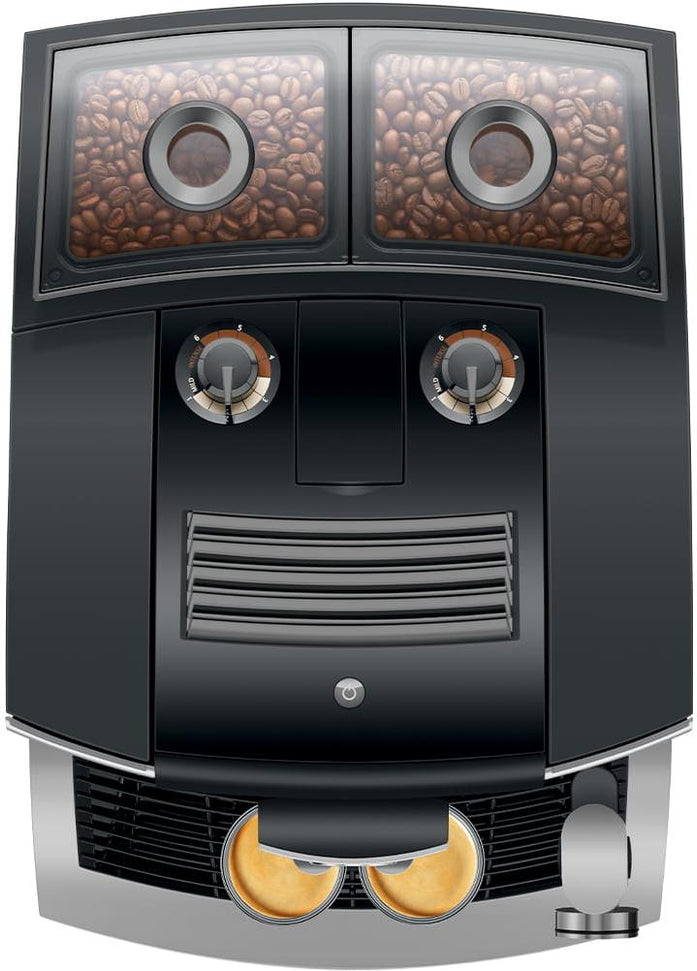 Jura - J10 Twin NAA Automatic Coffee Machine Diamond Onyx - 15724 - ETA SEPTEMBER