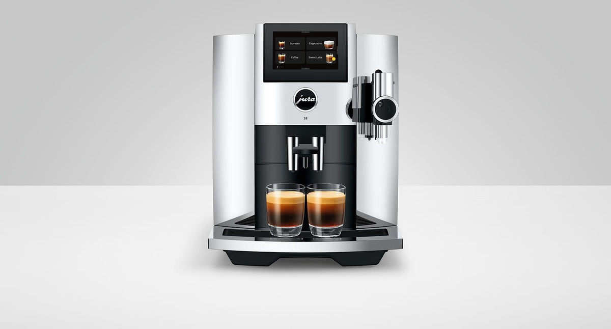 Jura - S8 Chrome Automatic Coffee Machine - 15653