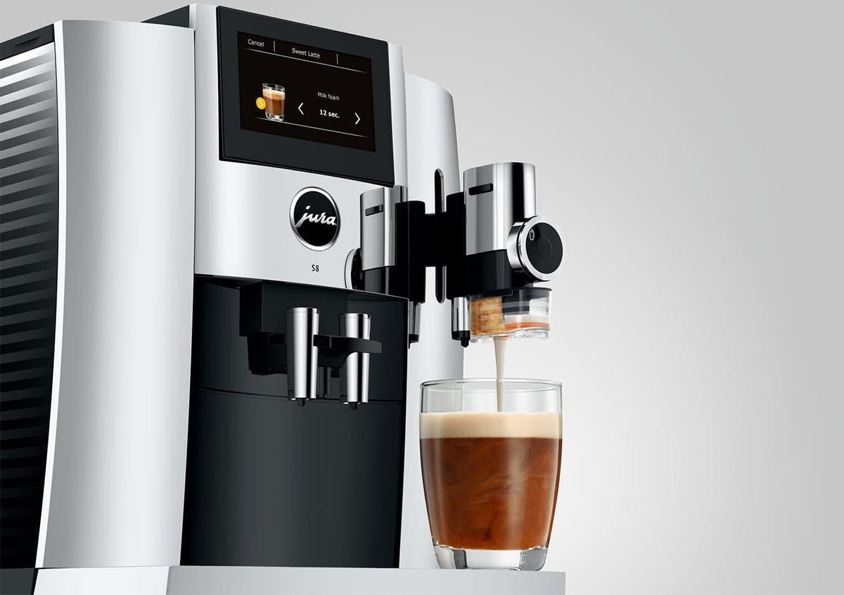 Jura - S8 Chrome Automatic Coffee Machine - 15653