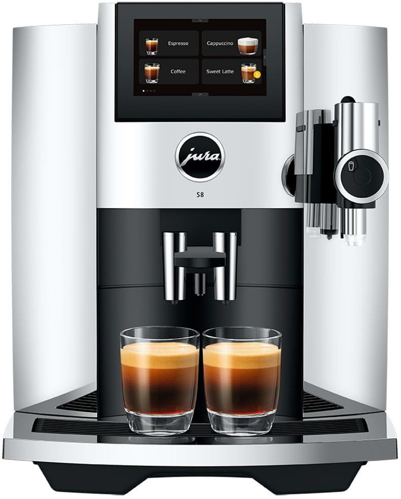 Jura - S8 Chrome Automatic Coffee Machine - 15653