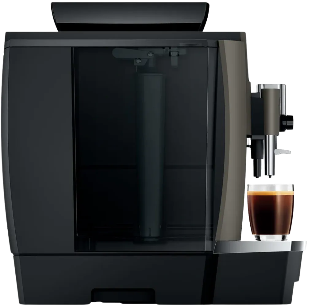 Jura - W8 Dark Inox Professional Coffee Machine - 15650