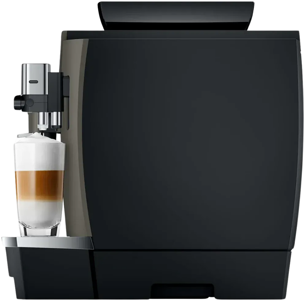 Jura - W8 Dark Inox Professional Coffee Machine - 15650