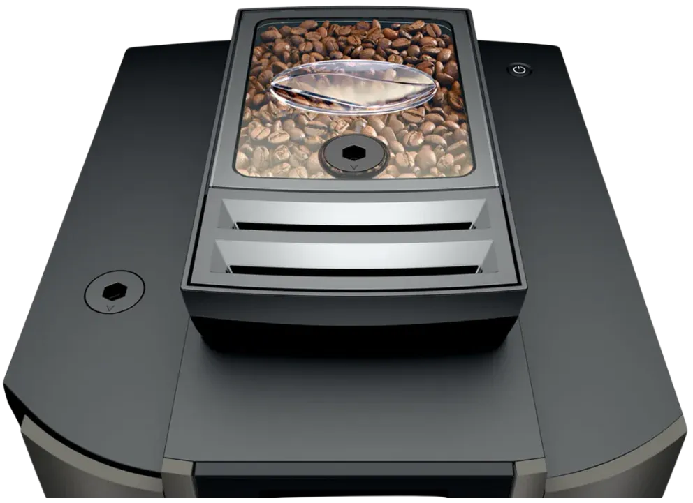 Jura - W8 Dark Inox Professional Coffee Machine - 15650