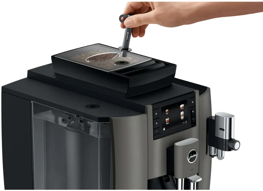 Jura - W8 Dark Inox Professional Coffee Machine - 15650