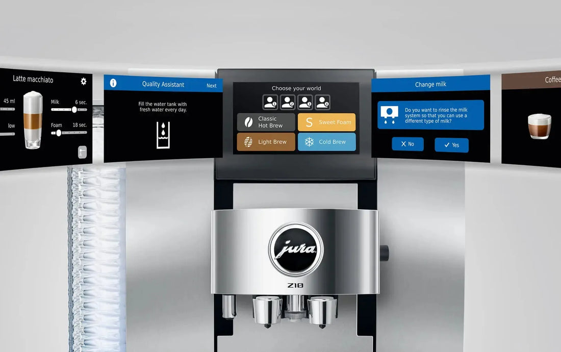Jura - Z10 NAB Automatic Coffee Machine Aluminum White - 15792