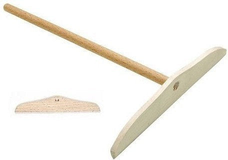 KRAMPOUZ - 18 cm Flat Beech Crepe Batter Spreader - ARH18