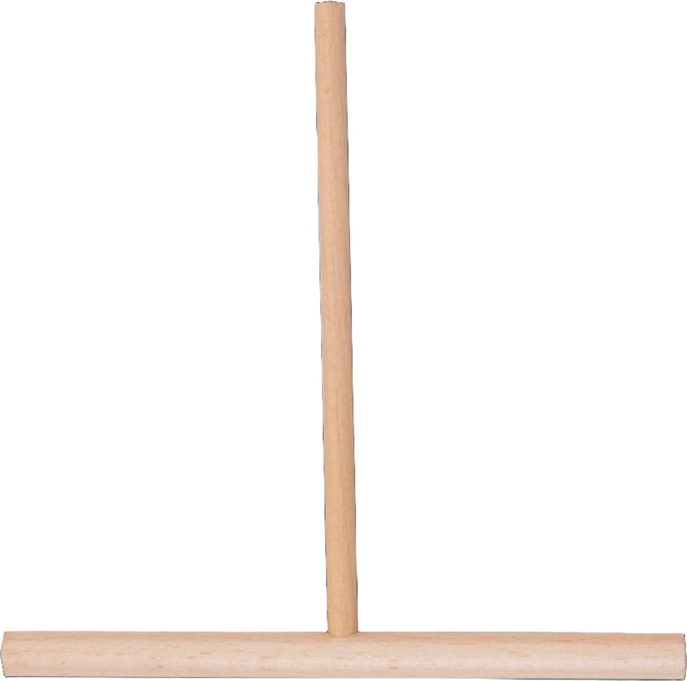 KRAMPOUZ - 18 cm Round Head Crepe Batter Spreader - ART18