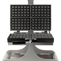 KRAMPOUZ - 240 V, 4" x 6" Swivel Brussels Waffle Maker - WECCBEAT