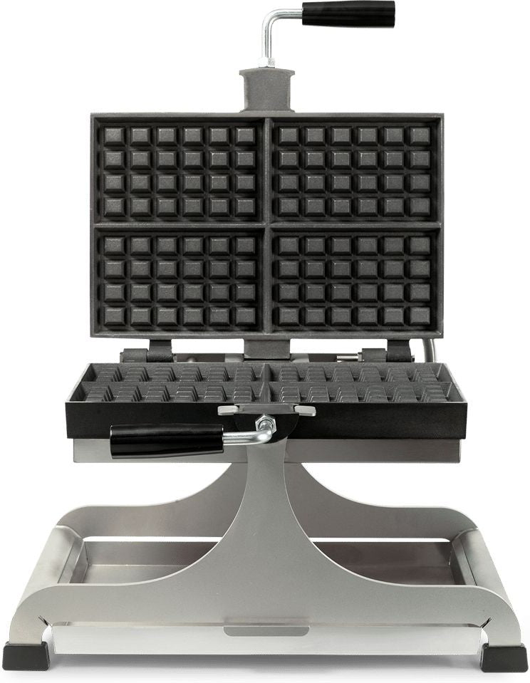 KRAMPOUZ - 4" x 13", 240 V Swivel Liège Waffle Maker - WECCIEAT