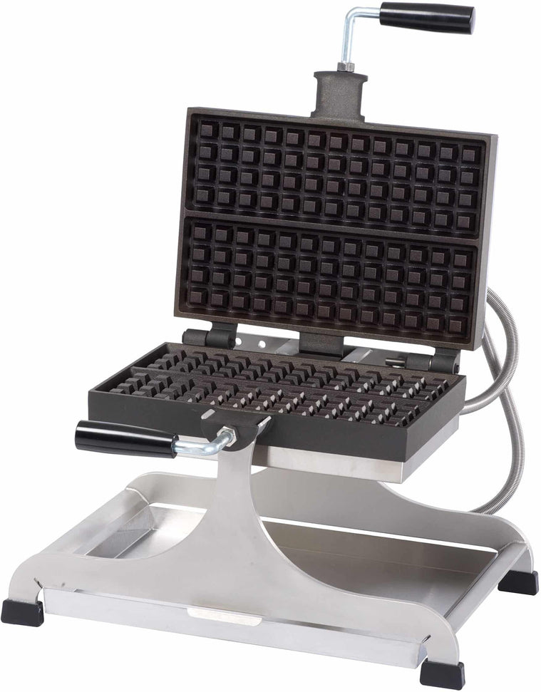 KRAMPOUZ - 4" x 13", 240 V Swivel Liège Waffle Maker - WECCIEAT