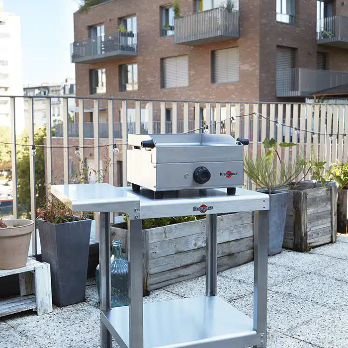 KRAMPOUZ - Stainless Steel Electric Plancha (220V) - Planchas Electrique