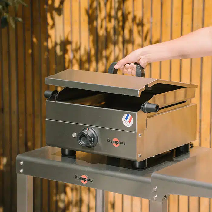 KRAMPOUZ - Stainless Steel Electric Plancha (220V) - Planchas Electrique
