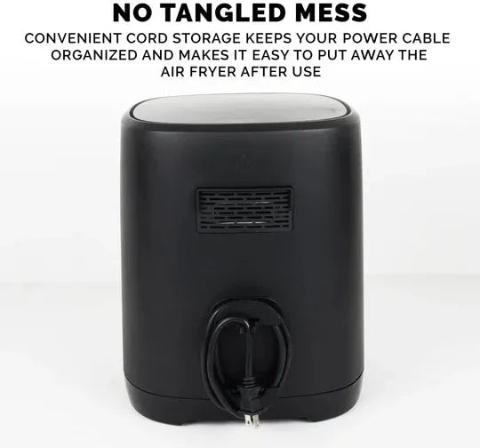 Kalorik - 5 QT Stainless Steel Full Touchscreen Air Fryer - FT52357SS