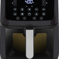 Kalorik - 7 QT Black Platic Touchscreen Air Fryer with Window - FT52324BK