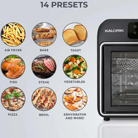 Kalorik - Designer Series 26 QT Air Fryer and Convection Oven - AFO52786BKS13