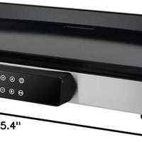 Kalorik - MAXX 2-in-1 Electric Griddle & Double Cooktop - GR52470SS