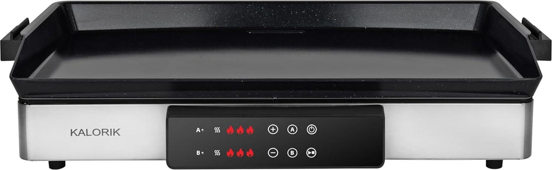 Kalorik - MAXX 2-in-1 Electric Griddle & Double Cooktop - GR52470SS