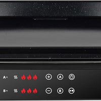 Kalorik - MAXX 2-in-1 Electric Griddle & Double Cooktop - GR52470SS