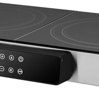 Kalorik - MAXX 2-in-1 Electric Griddle & Double Cooktop - GR52470SS