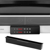 Kalorik - MAXX 2-in-1 Electric Griddle & Double Cooktop - GR52470SS
