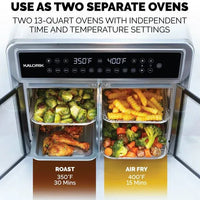 Kalorik - MAXX 26 QT Flex Trio Air Fryer Oven - AFO52295SS