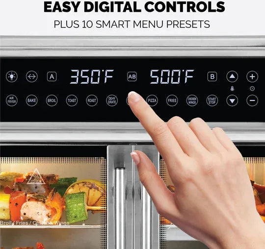 Kalorik - MAXX 26 QT Flex Trio Air Fryer Oven - AFO52295SS