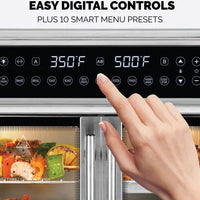 Kalorik - MAXX 26 QT Flex Trio Air Fryer Oven - AFO52295SS