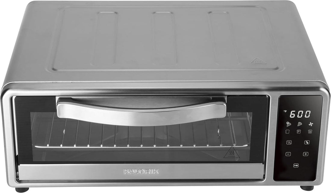 Kalorik - MAXX 600°F Pizza Air Fryer Oven with Stone - AFKA600PZASS13