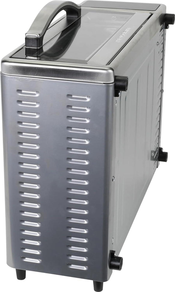 Kalorik - MAXX 600°F Pizza Air Fryer Oven with Stone - AFKA600PZASS13