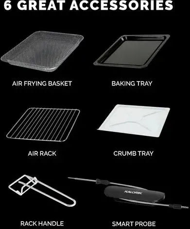 Kalorik - MAXX Advance 26 QT Digital Air Fryer Oven - AFO52233SS